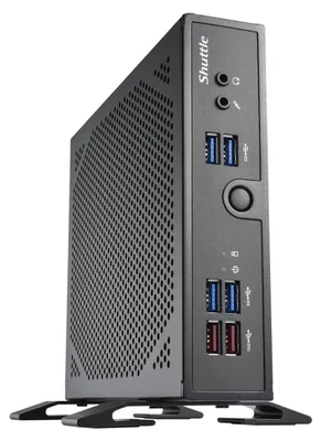 Obrázok produktu pre Shuttle DS50U + 8GB DDR5, Počítač s objemom 1,3 l, Mini PC Barebone, Intel® soc, DDR5-SDRAM, PCI Express, Serial ATA III, 90 W