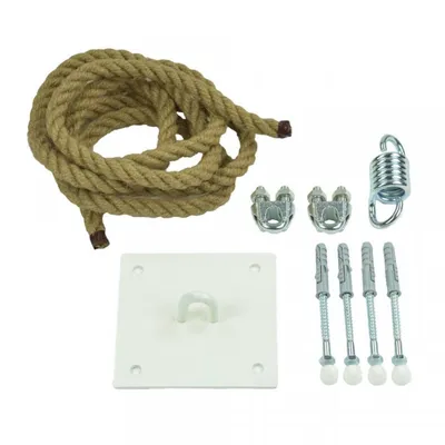 Produktbild von Aufhängeset für Hängesessel aus Stahl - Tragfähigkeit 100 kg