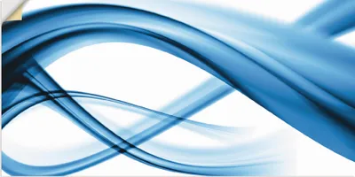Produktbild von ARTland Wandbild, selbstklebend Abstrakte Komposition (blau) Größe: 100x50 cm