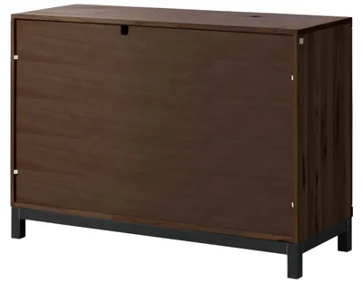 Produktbild von MASSIVMOEBEL24 Sideboard Kernbuche 120x45x85 tabacco braun geölt VILLANDERS #211