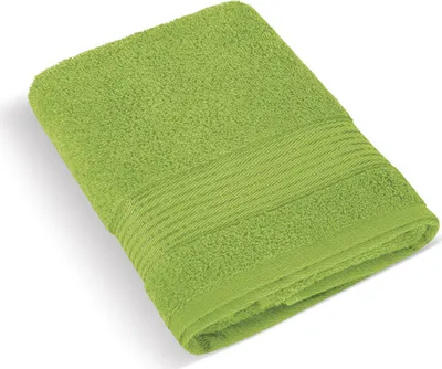 Produktbild von Frottierhandtuch 50x100cm Streifen 450g oliv