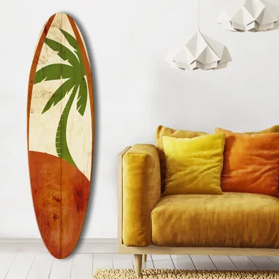 Produktbild von Wallity, SRF3841, Dekoratives MDF-Gemälde, 100 % MDF, Mehrfarbig, 33 x 120 cm