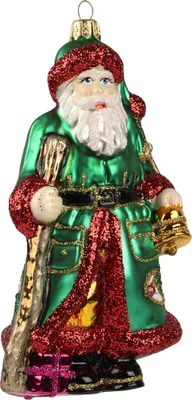Produktbild von Nikolaus in grünem Mantel