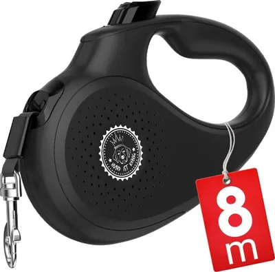 Produktbild von Hundenriem 8 Meter - Hundenriem Flexi - Rollijn Hund 8 Meter