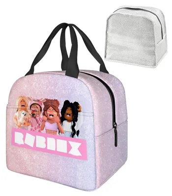 Produktbild von Lunchtasche - Isolierte Kühltasche mit Folienfutter - Für Arbeit Strand Reise und Picknick - Rosa