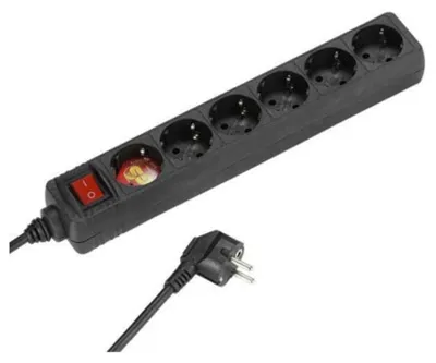 Obrázok produktu pre Rozbočovač VIVanco™6G/1.4M S KĽÚČOM ES6 S15 28261