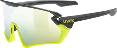 Produktbild von Uvex sportstyle 231, Multisportbrille, Unisex, Vollrand, Schwarz, Gelb, Schwarz