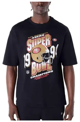 Produktbild von New Era NFL Shirt - HELMET San Francisco 49ers schwarz - L
