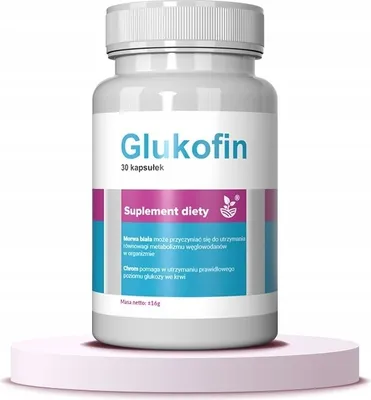 Zdjęcie produktu dla Glukofin - Kapsułki Z Chromem, Morwą Białą I Cynkiem