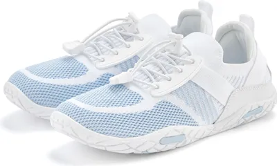 Produktbild von LASCANA Sneaker Slip-On-Sneaker, Sommer Sneaker, weiß/hellblau Größe 39
