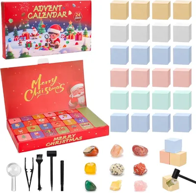 Imagen del producto de Calendario de Adviento 2026: Caja de sorpresas arqueológica para Navidad