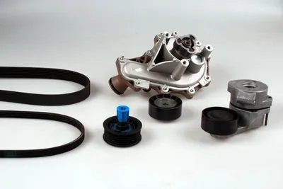Produktbild von HEPU PK08080 Wasserpumpe + Keilrippenriemensatz für FIAT Ducato Kastenwagen (250, 290) Ducato Pritsche / Fahrgestell (250, 290) für CITROËN für FORD