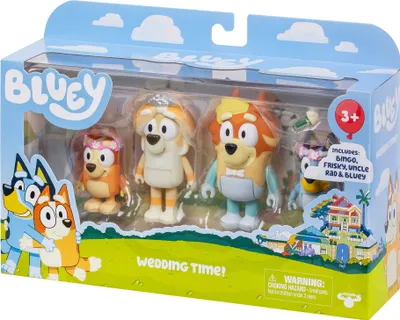 Obrázok produktu pre TM TOYS Sada postavičiek na svadbu strýčka Blueyho BLU17590