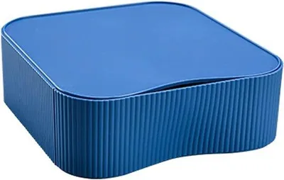 Productafbeelding van Ibenzoa® Stapelbare bureaureorganisator met 3 ladeboxen, ABS, 23×22×8 cm per box – Opbergdoos voor cosmetica, kantoorartikelen en sieraden