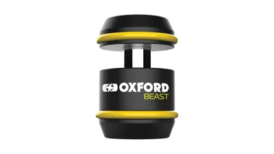 Produktbild von OXFORD Bremsscheibenschloss mit Alarm LK120 124mm 87mm
