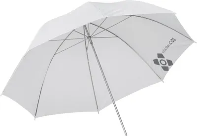 Produktbild von Quadralite weiß transparent 91cm Schirm