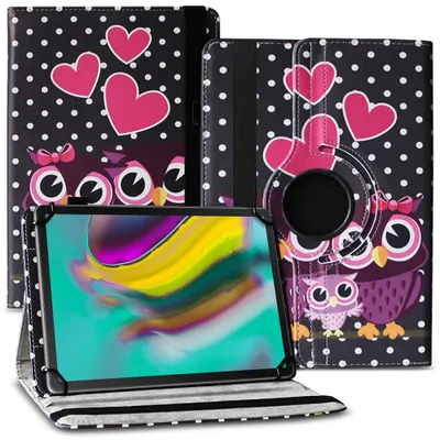 Produktbild von Tablet Hülle für Samsung Galaxy Tab S5e Tasche Schutzhülle Case Cover DrehbarFarben:Motiv 3