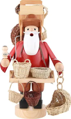 Productafbeelding van Korbmand (43 cm) met een rookmanfiguur van KWO