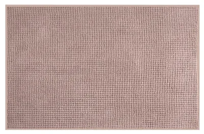 Productafbeelding van CHENILL badmat, 50x80 cm, 100% polyester, beige