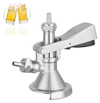Zapfkopf Typ A G5/8, Edelstahl, Bierfassanschluss