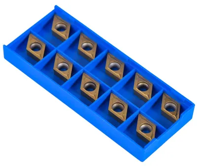 Productafbeelding van CNC Hardmetalen Wisselplaten Set, 10 stuks voor draaibank gereedschap