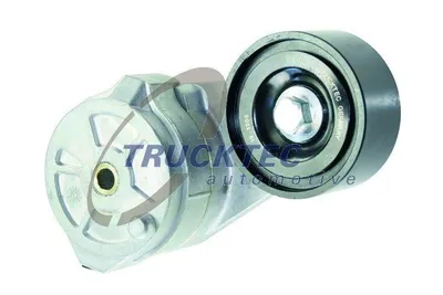 Produktbild von TRUCKTEC AUTOMOTIVE 01.19.134 Riemenspanner Keilrippenriemen passend für MERCEDES-BENZ ACTROS MP2 / MP3 Ø74mm Rolle
