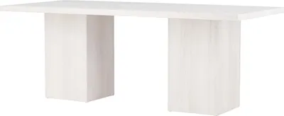 Immagine prodotto di FURNLUX Tavolo da pranzo Olga Beige 90cm / Hauptfarbe: Beige / Dimensioni: 90 x 200 x 75 cm