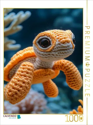 Produktbild von CALVENDO Puzzle Schildkröte | 1000 Teile Lege-Größe 64x48cm Foto-Puzzle für glückliche Stunden