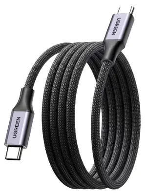 Zdjęcie produktu dla Ugreen 55517, 1 m, USB C, USB C, 4,8 Gbit/s, Szary