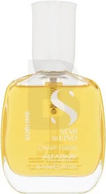 Zdjęcie produktu dla Alfaparf Milano Semi Di Lino Sublime Cristalli Liquidi The Original olejek dla połysku i miękkości włosów 30 ml