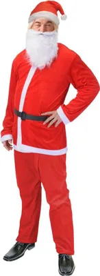 Produktbild von Weihnachtsmann Komplettkostüm 5-teilig