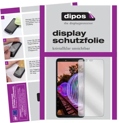 Produktbild von 6x Schutzfolie für JVC J20 klar Displayschutzfolie Folie Display Schutz dipos