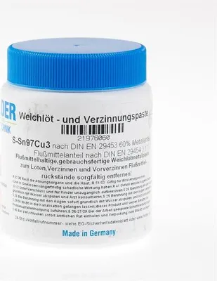 Produktbild von Verzinnungspaste 0,50 kg bleifrei S-Sn97Cu3