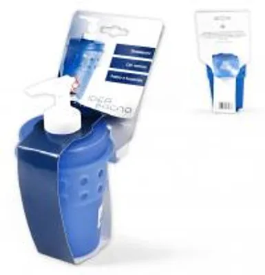 Immagine prodotto di Dosasapone in Plastica Con Ventosa Blu