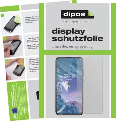 Obrázok produktu pre 2x ochranná fólia displeja pre Nokia 8.1 Plus matná ochranná fólia displeja dipos