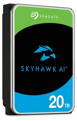 Zdjęcie produktu dla Seagate SkyHawk AI ST20000VE004, 20 TB, 7200 RPM, 512 MB, 3.5", SATA III