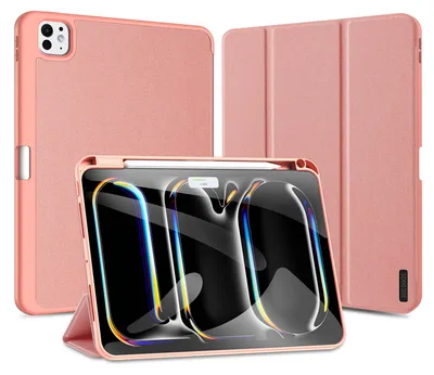 Obrázok produktu pre Dux Ducis - Puzdro na tablet kompatibilné s Apple iPad Pro 11 (2024) - S funkciou automatickej reaktivácie - Koženkové puzdro - Čierne