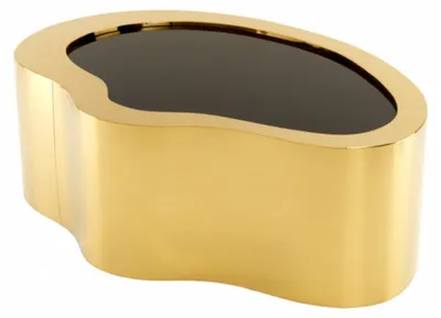 Obrázok produktu pre Casa Padrino Art Deco luxusný konferenčný stolík zlatý 110 x 76 x v. 38 cm - Obývačkový stolík - Limitovaná edícia