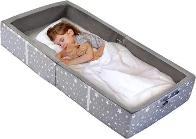 Produktbild von Kinderbett für Kleinkinder – Wickelbett – Babybett aus Holz
