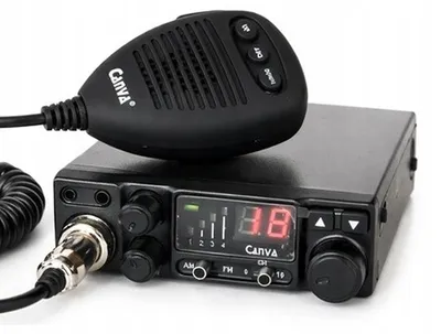 Zdjęcie produktu dla BLOW CB520, 115 mm, 150 mm, 38 mm, Radio CB do ciężarówek, Czarny, 13.8 V