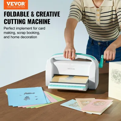 Obrázek produktu pro Ruční vysekávací a ražicí stroj s otvorem 9" pro umělecké řemeslo a scrapbooking