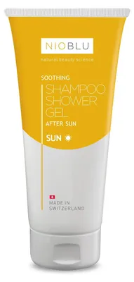 Produktbild von NIOBLU SUN Beruhigendes Aftersun Duschgel & Shampoo