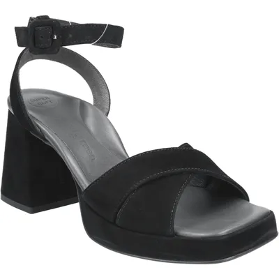 Produktbild von Paul Green Sandalette 6061-003, Rauleder, Schwarz, Damen