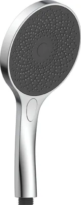 Produktbild von SCHÜTTE Handbrause CAPRI, Duschkopf mit Samtstrahltechnologie, Duschbrause mit 3 Strahlarten, Regendusche Chrom/Anthrazit