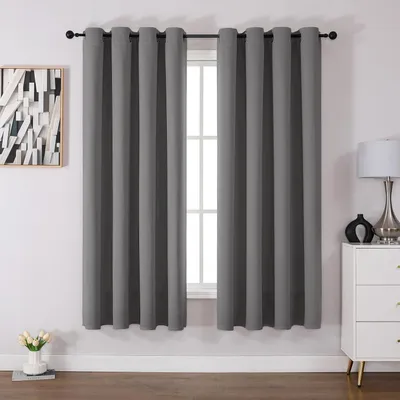 Immagine prodotto di Tende oscuranti - Tende termiche - Protezione dal freddo - Tende con passanti - Tenda - Opaca - Morbida e resistente
