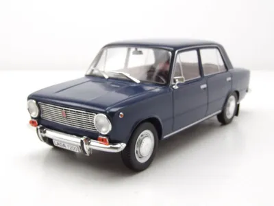 Produktbild von Lada 1200 dunkelblau WhiteBox 1:24