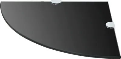Zdjęcie produktu dla VidaXL 243855, Szkło hartowane, Czarny, 15 kg, 250 mm, 250 mm, 1 szt.