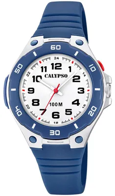 Immagine prodotto di Calypso orologio per bambini Junior Fashion K5758/2 orologio da polso in plasticaPoliuretanoblu UK5758/2