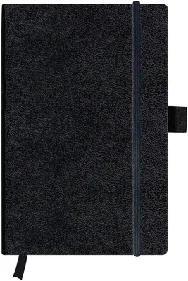 Produktbild von Notizbuch Classic A5 96 Blatt blanko schwarz my.book Packung mit 40 Stück
