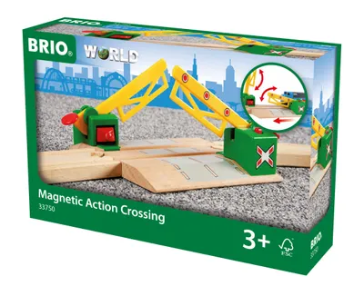 Immagine prodotto di Brio 33750 Magnetic Level Crossing - Accessory for Wooden Train Set